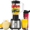 SALTER EK4294 Juicer & Blender - Stainless Steel, Stainless Steel