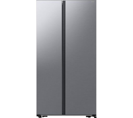 SAMSUNG Series 6 SpaceMax RS57DG400EM9/EU American-Style Smart Fridge Freezer - Gentle Silver, Silver/Grey