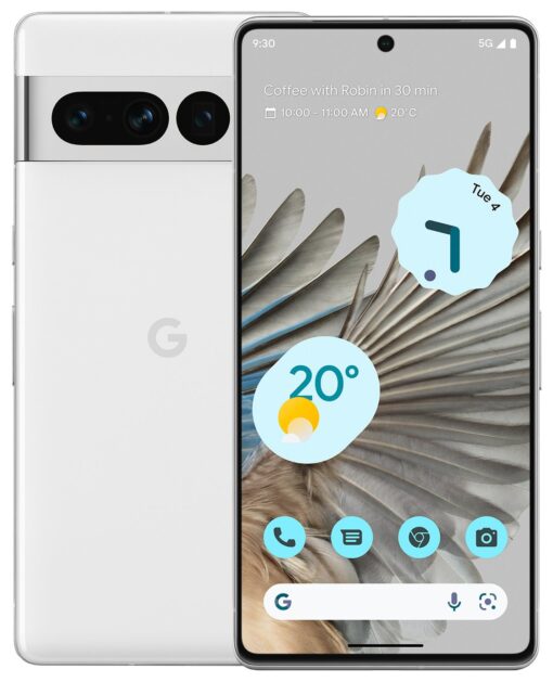 SIM Free Google Pixel 7 Pro 5G 128GB Mobile Phone - Snow