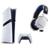 SONY PlayStation 5 Pro & Arctis 7P Wireless 7.1 Gaming Headset Bundle, White