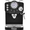 SWAN Retro Pump Espresso SK22110BN Coffee Machine - Black, Black