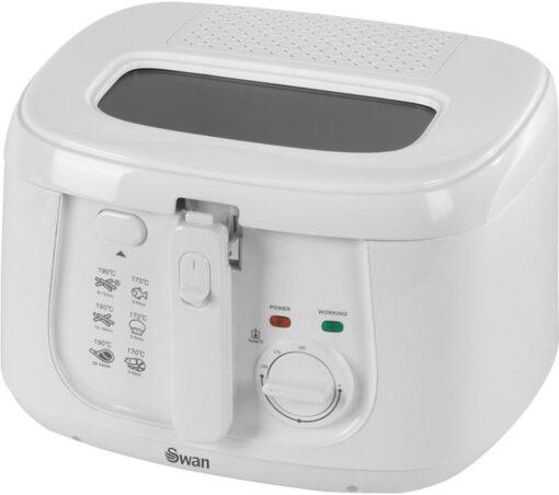 SWAN SD6080N Deep Fryer - White, Black,Silver/Grey