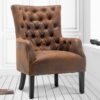 Sarno 70Cm Wide Tufted Accent High Back Wingback Chair