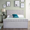 Shirehampton Upholstered Ottoman Bed with Mattress