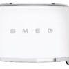 Smeg TSF01WHUK 50's Style Retro 2 Slice Toaster - White