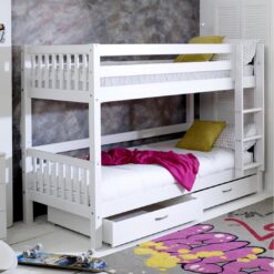 Solorzano European Single (90 x 200cm) Standard Bunk Bed