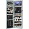 Songmics 6 Leds Jewelry , 47.2- Lockable Or Mounted Jewelry Organizer , 2 Drawers, 3.9 X 14.6 .2