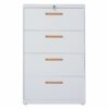 Standing 4 Drawer Filing Cabinet