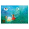 Strawberry Fairy - Sleep Taxi 3.2m x 4.8m Textured Matte Peel & Stick Wall Mural