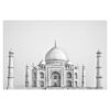 Taj Mahal in Grey 3.2m x 4.8m Textured Matte Peel & Stick Wall Mural