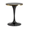 Than Black/Gold Synthetic Marble Bar Table 62X62x77 Cm