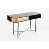 The Wood-Iron Solid Mango Wood Console Table