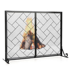 Timmer Large Fireplace Screen