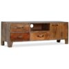 Tv Cabinet Solid Wood Vintage 118x30x40 cm Vidaxl