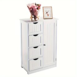 Ubesgoo Bathroom Storage 4 Drawers