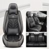 Universal Durable And Comfortable Pu Leather Car Seat Covers, Fully Wrapped Seat Covers, Five-seater Special Seat Protection Covers