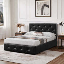 Upholstered Storage Bed