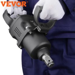 Vevor 1 Inch Air Impact Wrench, Up To 2730 Ft-lbs Reverse Torque Output 1" Pneumatic Impact Lightweight W/ 2 Handles For Heavy Duty Repairs And