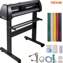 Vevor , 28inch Plotter, Lcd Display Plotter , Double- Pinch Cutting Plotter, Plotter Signmaster For And Cut