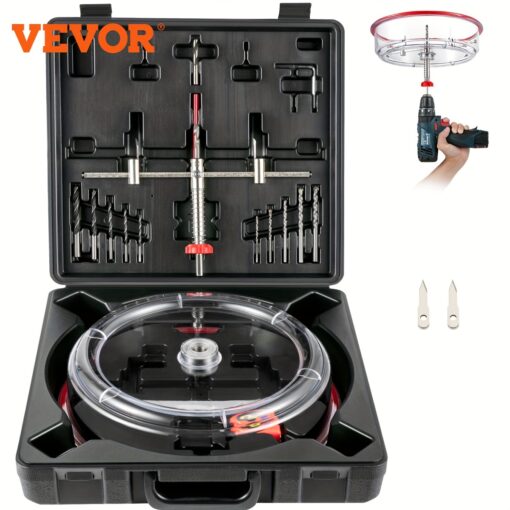 Vevor Saw Kit, 1-5/8" To 8" (40-200 Mm), 2 Replaceable , Recessed Saw Pc , For Recessed , Ceiling Speakers, Vent