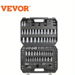 Vevor Set, 1/4" And 3/8" And Set, 6- Opening, 106 Pcs Tool Set Sae And , And , 5/32-1 In, 5-19 Mm, Accessories,