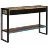 Vidaxl - Console Table Solid Reclaimed Wood 120x30x76 cm