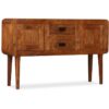 Vidaxl - Sideboard Solid Wood with Honey Finish 120x30x75 cm