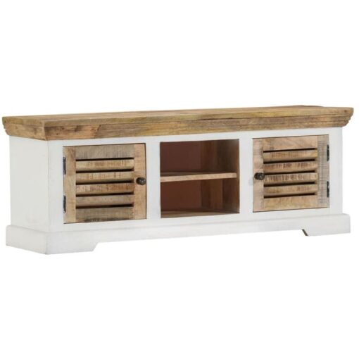 Vidaxl - tv Cabinet 110x30x40 cm Solid Wood Mango