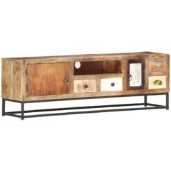 Vidaxl - tv Cabinet 120x30x40 cm Solid Reclaimed Wood