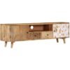 Vidaxl - tv Cabinet 140x30x40 cm Solid Mango Wood