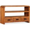 Vidaxl - tv Cabinet Solid Wood Acacia 90x30x55 cm