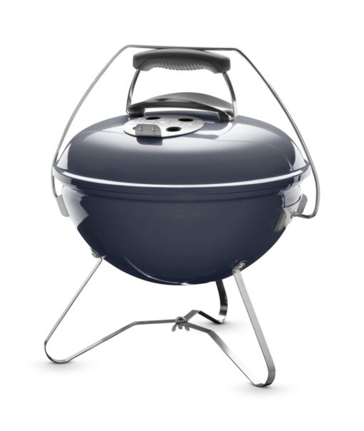 Weber Smokey Joe Premium Portable Charcoal BBQ - Slate Blue