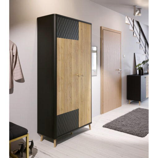 Wolfsberg Manufactured Wood Wardrobe