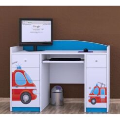 Woodrow Fire Truck 125cm W Computer Desk