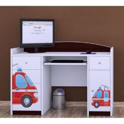 Woodrow Fire Truck 125cm W Computer Desk