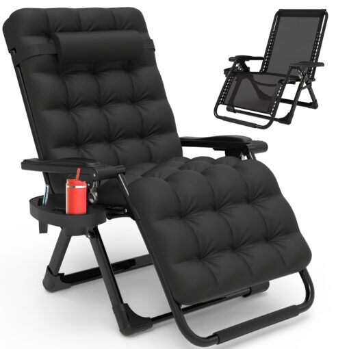 W/upgraded And Removable , Camping W/cup & Headrest, Folding Chairs For