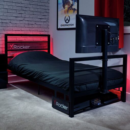 X Rocker BaseCamp TV and Gaming Bed - Black