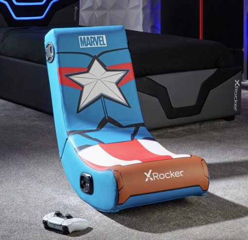 X Rocker Marvel Icon+ Captain America Bluetooth Audio Rocker