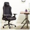 X Rocker Messina Fabric Gaming Office Chair - Black