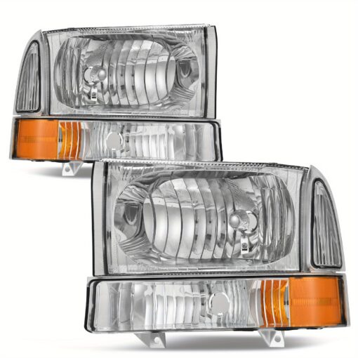 Yintatech For F350 F450 F550 1999- 2004 Super Duty Headlight Assembly With Turn Signal Lamps