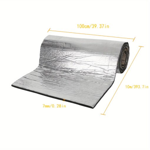 Youyijia Camper Van Insulation Foam Sound Proof Deadening 7mm Foil Car Camper Van Insulation Foam Sound Proof Deadening 1m Foil Car