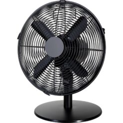 ZANUSSI ZNMDF1201MB 12" Desk Fan - Matt Black, Black