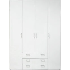 Zacon Bedroom Wardrobe - White