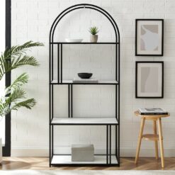 Zebulon Asymmetric Bookcase