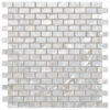 "art3d 10-piece Mother Of Pearl Shell Mosaic Wall Panels 12x12" White Backsplash Tiles For Kitchen, Bathroom, Spa, And Pool, Perfect For Stylish Room