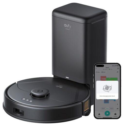 eufy X8 Pro Robot Vacuum and Self-Empty Station for Pet Hair