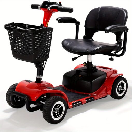 -wheeled Elderly Electric Scooter, Portable, , Travelling, Suitable For Long- , Volume