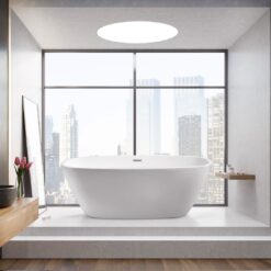 1500 mm x 720 mm Freestanding Roll Top Bathtub