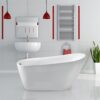 1501.1 mm x 718.8 mm Freestanding Bathtub