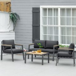 4 - Person Seating Group with Cushions Pattillo